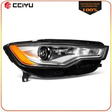 Right Side Headlight Assembly For 2012-2015 Audi A6 S6 HID/Xenon w/Projector