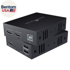 HDMI KVM USB Extender Transmit 1080P HD Video over Cat5E/6 Ethernet Cable 50M (1