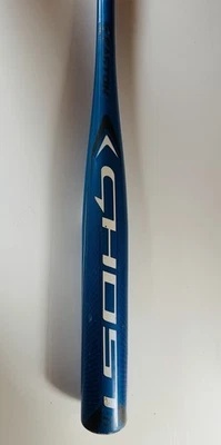 Easton Ghost FP18GHY11 30” 19oz 2 1/4" Barrel ALX501 Fastpitch Bat Blue Nice - Image 1 of 4