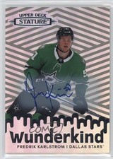 2022-23 Upper Deck Stature Wunderkind Auto Fredrik Karlstrom #W-33 Auto 0cv