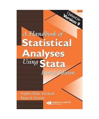 Handbook of Statistical Analyses Using Stata, Brian S. 