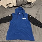 Nike Indianapolis Colts NFL Sideline Therma-FIT Hoodie Pullover Quarter Zip  — photo 1