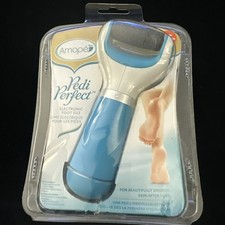 Amope Pedi Perfect Electronic Pedicure Foot File Callus & Replacement Rollers