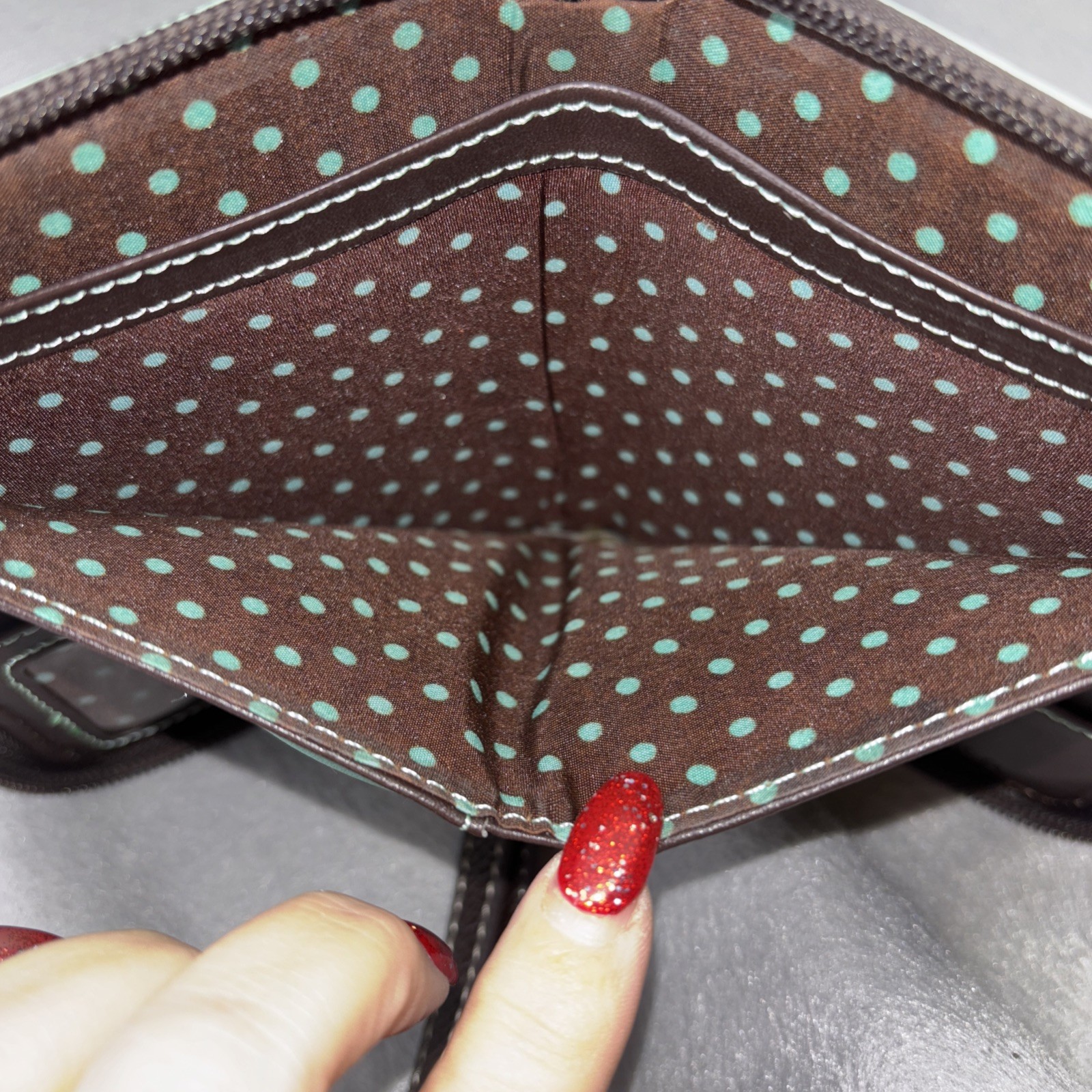 Chala Sea Turtle Zip Around MultiPocket Wristlet … - image 19