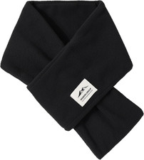 Polar Fleece Warm Short Scarf for Men Women for Winter Cold Weather Soft Neck Wa