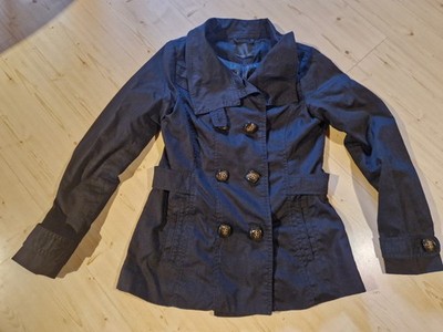 Vera Moda Trench Jacke Blazer Gr.M 38 Schwarz