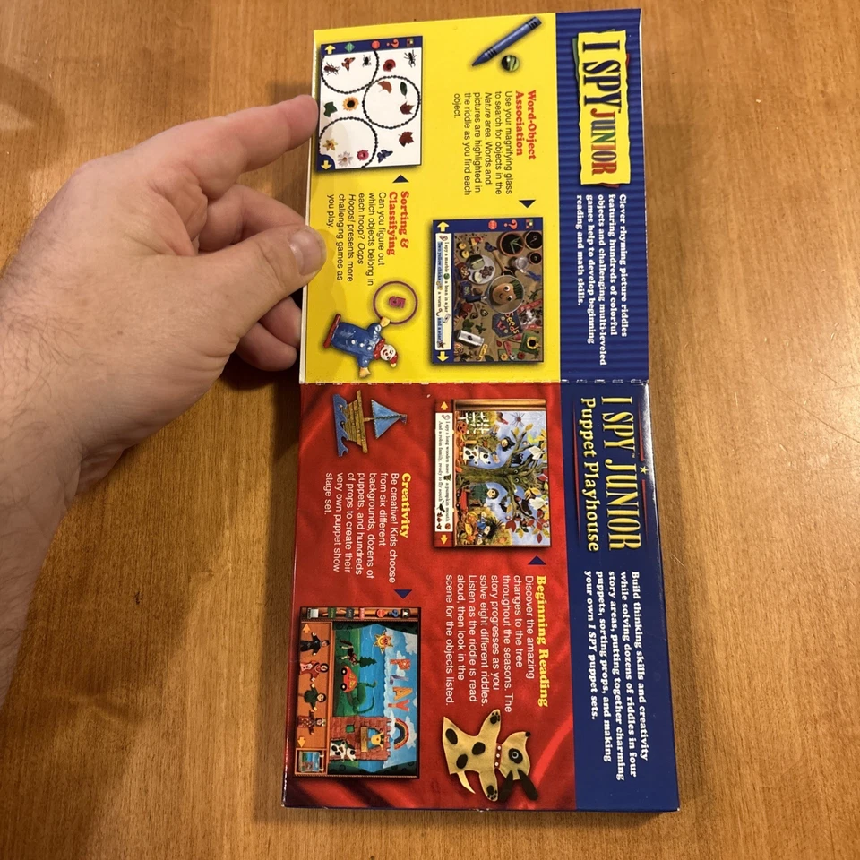 Encore I Spy Junior - Junior and Junior Puppet Playhouse - PC/Mac - NEW/Sealed - Image 3 of 3