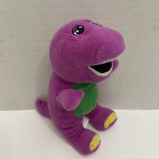Fisher Price Barney The Dinosaur Plush 8  Stuffed Animal 2017