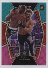 2022 Panini Select WWE Premier Level Tri-Color Prizm Von Wagner #124 1b03