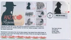New Zealand Anzac remembrance ACE 494 Pam Frahm cachet First Day cover