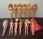 Vintage Mattel Barbie Lot of 12 Nude Doll 80’s - 90’s Nude Articulated