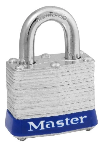 (TG. 38 mm) Master Lock 3EURD Lucchetto Laminato 38mm Arco Acciaio cementato 19m - Immagine 3 di 3