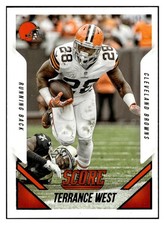 Terrance West 2015 Score #132 Cleveland Browns Football Card *308