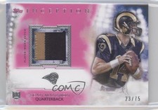 2015 Topps Inception Rookie Patch Magenta 23/75 Sean Mannion #RP-SM Patch 6p0