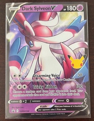 わるいニンフィアv 25th 【PSA9】/ Dark Sylveon V Dark Sylveon V #SWSH134 Prices | Pokemon Celebrations | Pokemon Cards