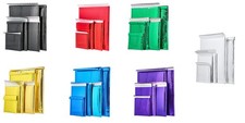 Metallic Bubble Mailers Padded Envelopes Shiny Glamour Colors All Sizes