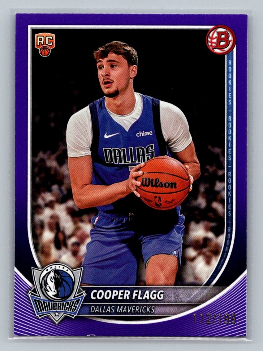 2025-26 Bowman Purple /199 Cooper Flagg #1