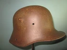 W66 marked German M16/17 helmet WW1 casque Stahlhelm casco elmo 盔 1GM 1WK verdun