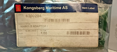 Kongsberg 6200204 NN801.5 Adaptor I PCB Module SSU 8810 NOR Control NEW SHIPSPAR
