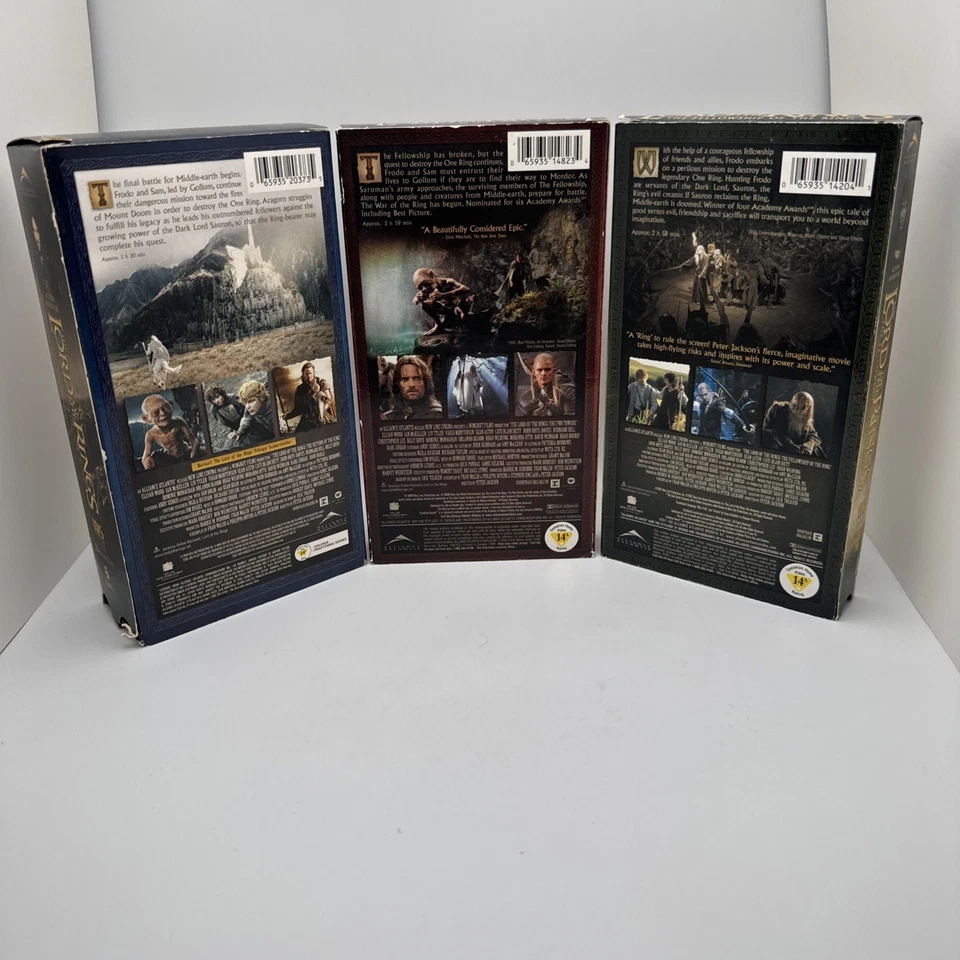 Lord Of The Rings Trilogy - Fellowship, Two Towers, Return of the King RARE OOP — 第 4/4 张图片