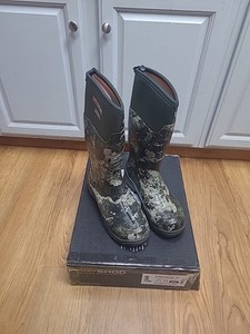 Dryshod Stratalite XT Camo Rubber Boots for Men sz 11/11.5 Waterproof Insulated