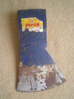 Vintage Hults Bruk Sweden Agdor Axe Head 3.5 lbs