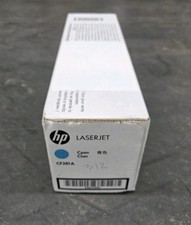 Cartucho de tóner original HP CF381A HP 312A tóner cian en caja