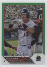2023 Topps Chrome NPB Nippon Professional Baseball 15/99 Jose Osuna #127 09vk