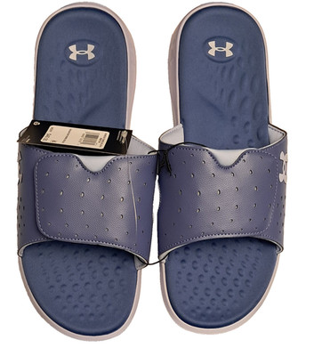 Under Armour Women's Ignite Pro Slides violet Slip-On Sandals Beach Summer