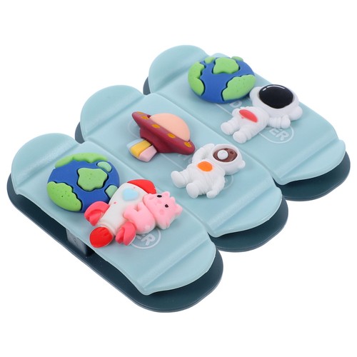 3 Pcs Netzkabelhalter Steckerkabelklemme Kabelschellen Aus Kunststoff - Afbeelding 8 van 12