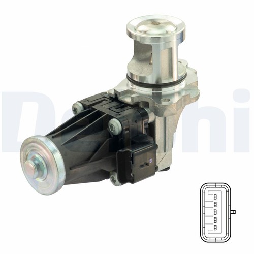 EGR VALVE EG10585-12B1 FOR CITROËN 9HP/9HJ/9HC 1.6L 4cyl C4 CACTUS PEUGEOT 1.6L - Picture 2 of 8