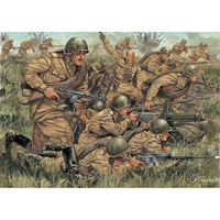 Ww Ii Russian Infantry Kit 1:72 Italeri Kit Figure Militari -D- Neues Modell