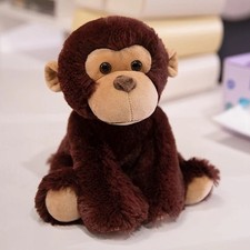 Monkey Seating 8 Inch Stuffed Animal Plush Toys Toddler Soft Dolls Kids Gifts