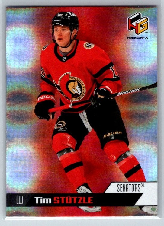 2020-21 Upper Deck Extended HoloGrFx #HG-3 Tim Stutzle Rookie Senators