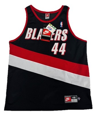 NIKE ナイキ オリジナル ユニフォーム 90s 湘北風 バスケ セットアップ Vintage 90s Nike Portland Trail Blazers Jersey Mens 48 Brian Grant