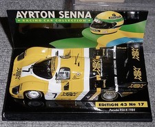 Senna Collection 17 1 43 Porsche 956K Senna 1984 PORSCHE 956L Le Mans SENNA