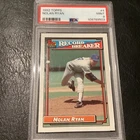 1992 Topps NOLAN RYAN 4 Texas Rangers PSA 9 MINT Record Breaker Rangers Mets HOF
