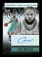 2020-21 Panini Illusions #TC-CMT Cody Martin Trophy Collection Signatures