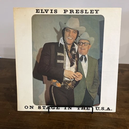 Elvis Presley "On Stage In The U.S.A" (1975) LP, W/EXTRAS & Free Shipping