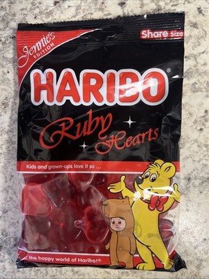 BlackPink Jennie & Haribo Collaboration Limited Edition Ruby Hearts Gummie Candy