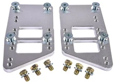 JEGS 50538 LS Engine Swap Motor-Mount Adapters Billet Aluminum [Adapts Chevy