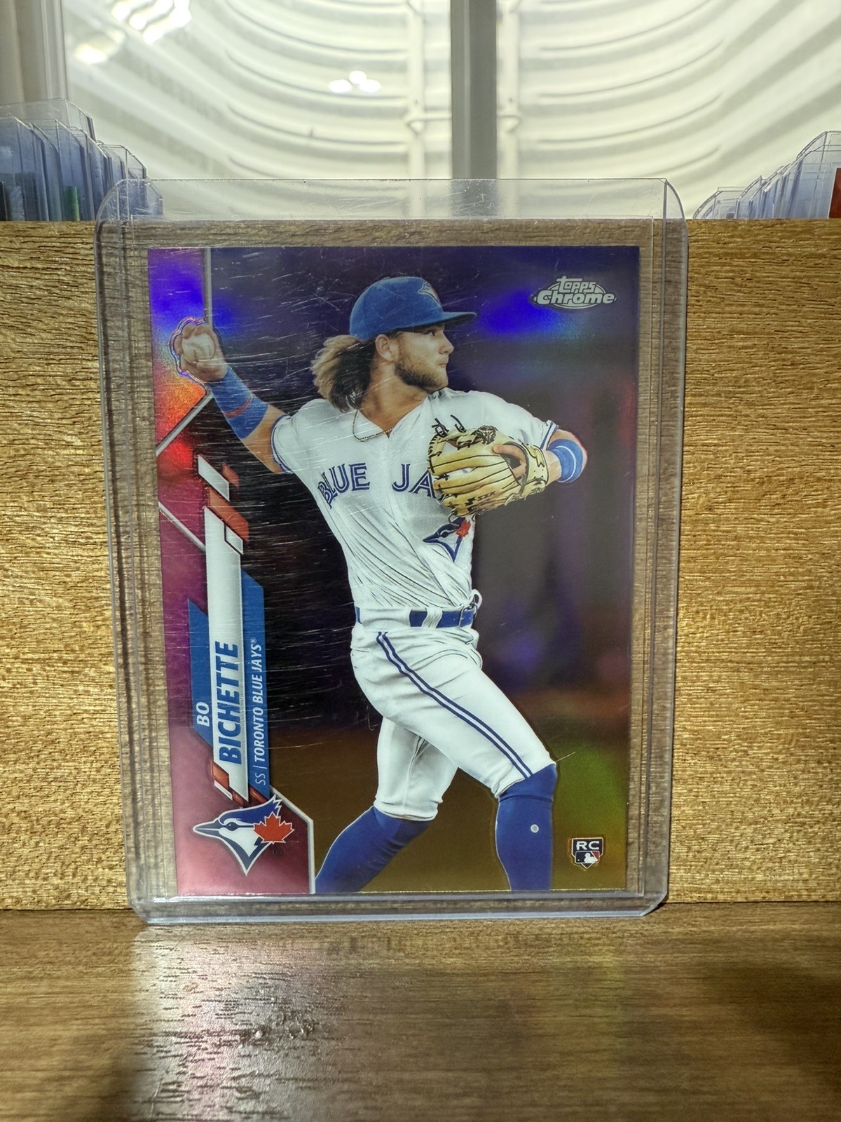 2020 Topps Chrome - Bo Bichette #150 Pink Refractor (RC)