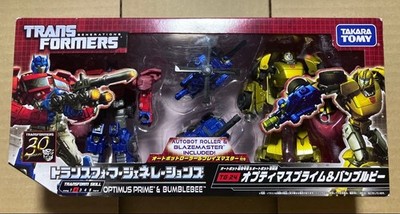Takara Tomy Transformers Generations TG-24 Optimus Prime & Bumblebee Figure Set