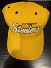 Pittsburgh Steelers Nfl Reebok Adjustable Strap Hat Gold team apparel on field