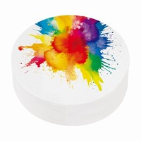 60 BläTter Aquarellpapier Rund 10Cm, 300 Gsm, FüR Kunstmalerei