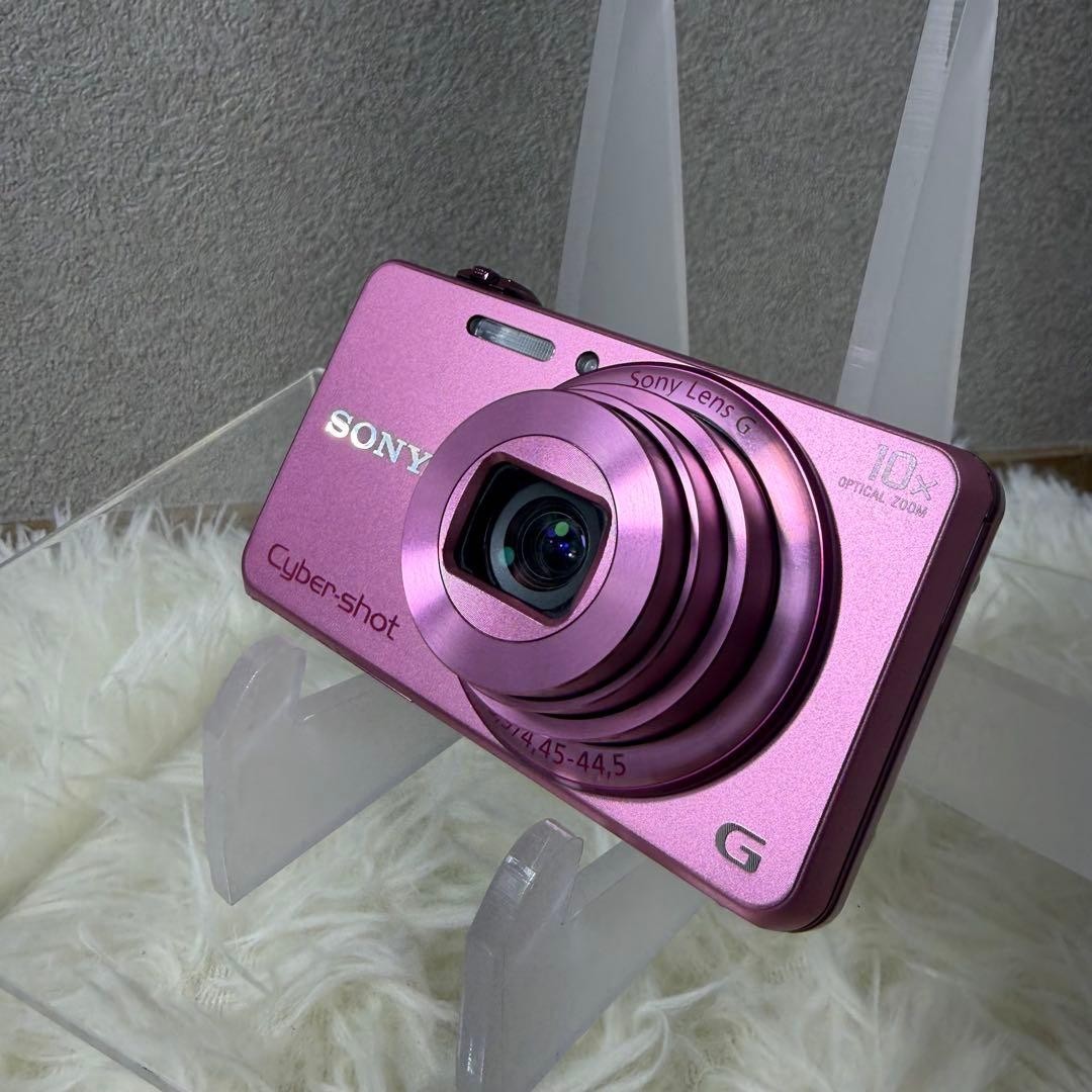 SONY Cyber-shot DSC-WX200 Pink 18.2MP Digital Camera Japanese only