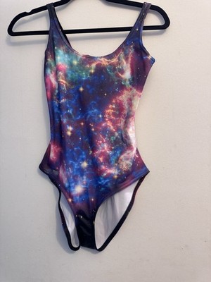 Black Milk Galaxy Swimsuit One Piece Size Small Sample