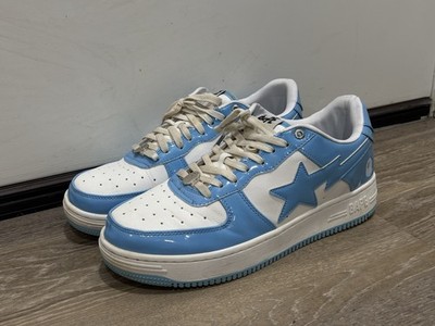 Vintage Bape Bathing Ape Bape Sta Carolina Blue Low Size 12