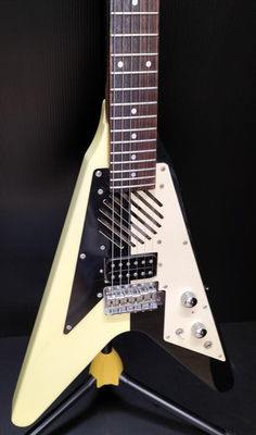 Greco Mini-Size Flying-V Guitar Michael Schenker Type Black