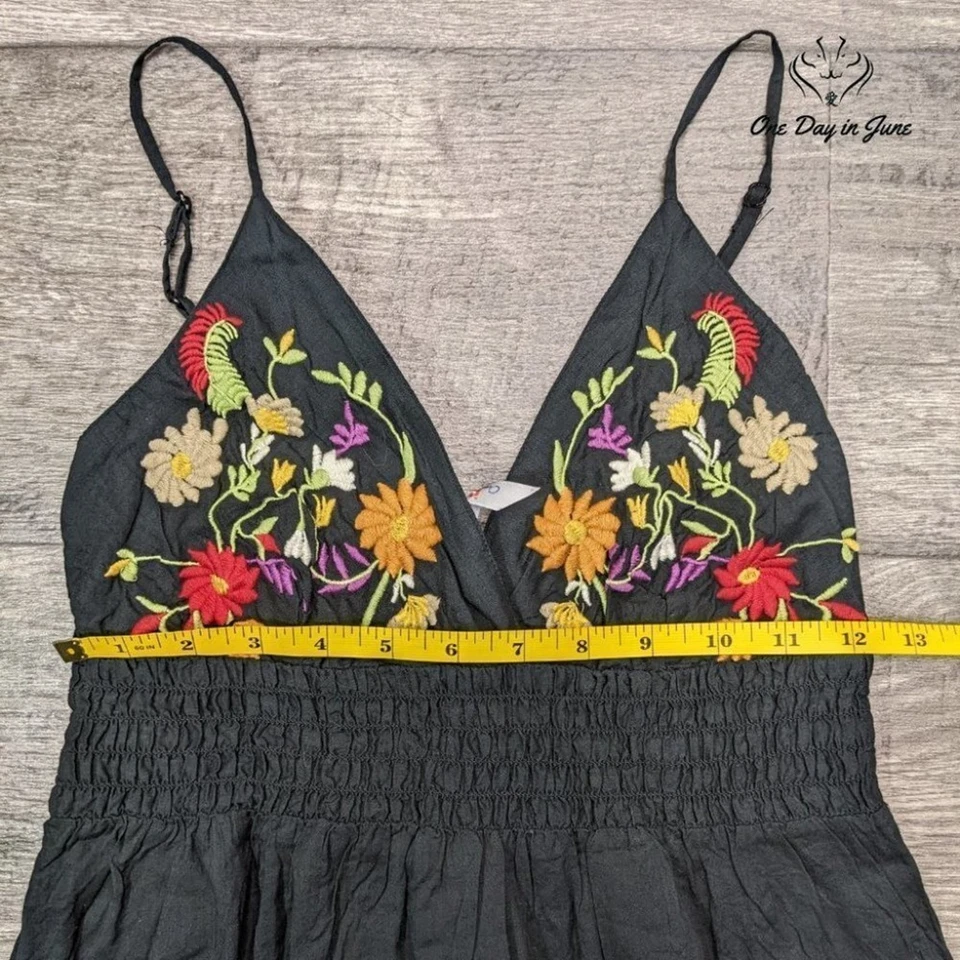 Vestido Floral Ocean Breeze Correa Ajustable Talla S Foto 3 de 4